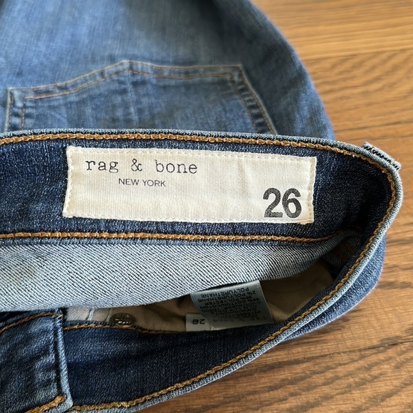 Rag & Bone Women’s High Rise Skinny Jeans - Size 26 - Picture 5 of 7